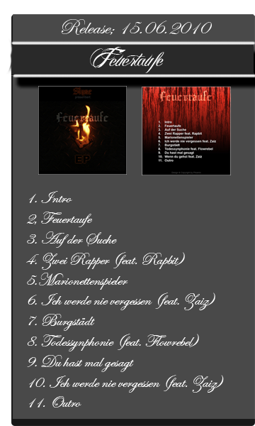 tracklist